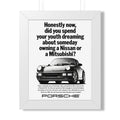 Porsche 911 — "Did You Dream of Owning a Nissan?" | Vintage Ad Framed Poster