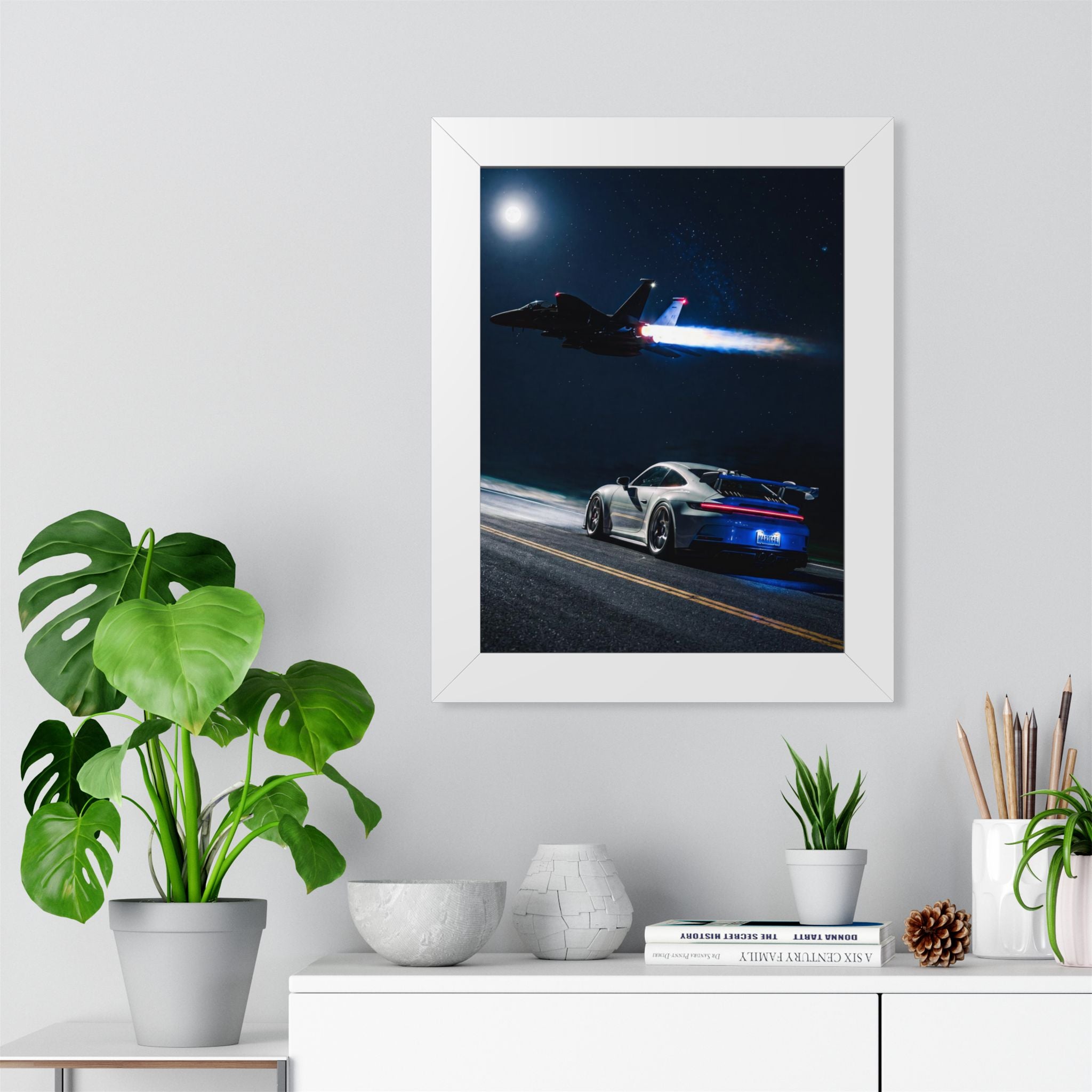 Porsche 911 GT3 — Midnight Thrust | Framed Poster