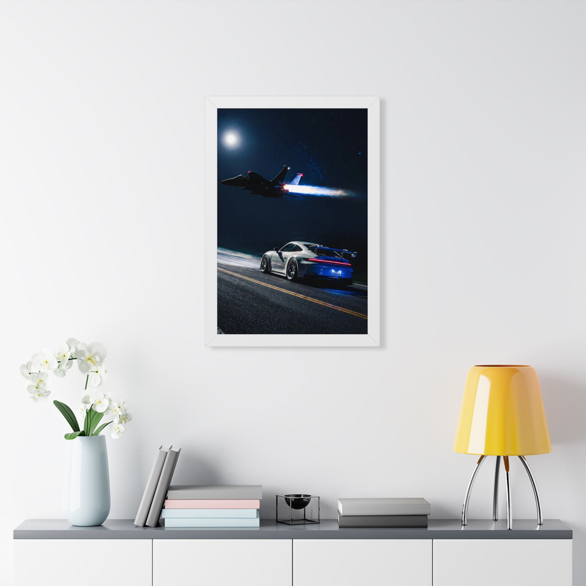 Porsche 911 GT3 — Midnight Thrust | Framed Poster