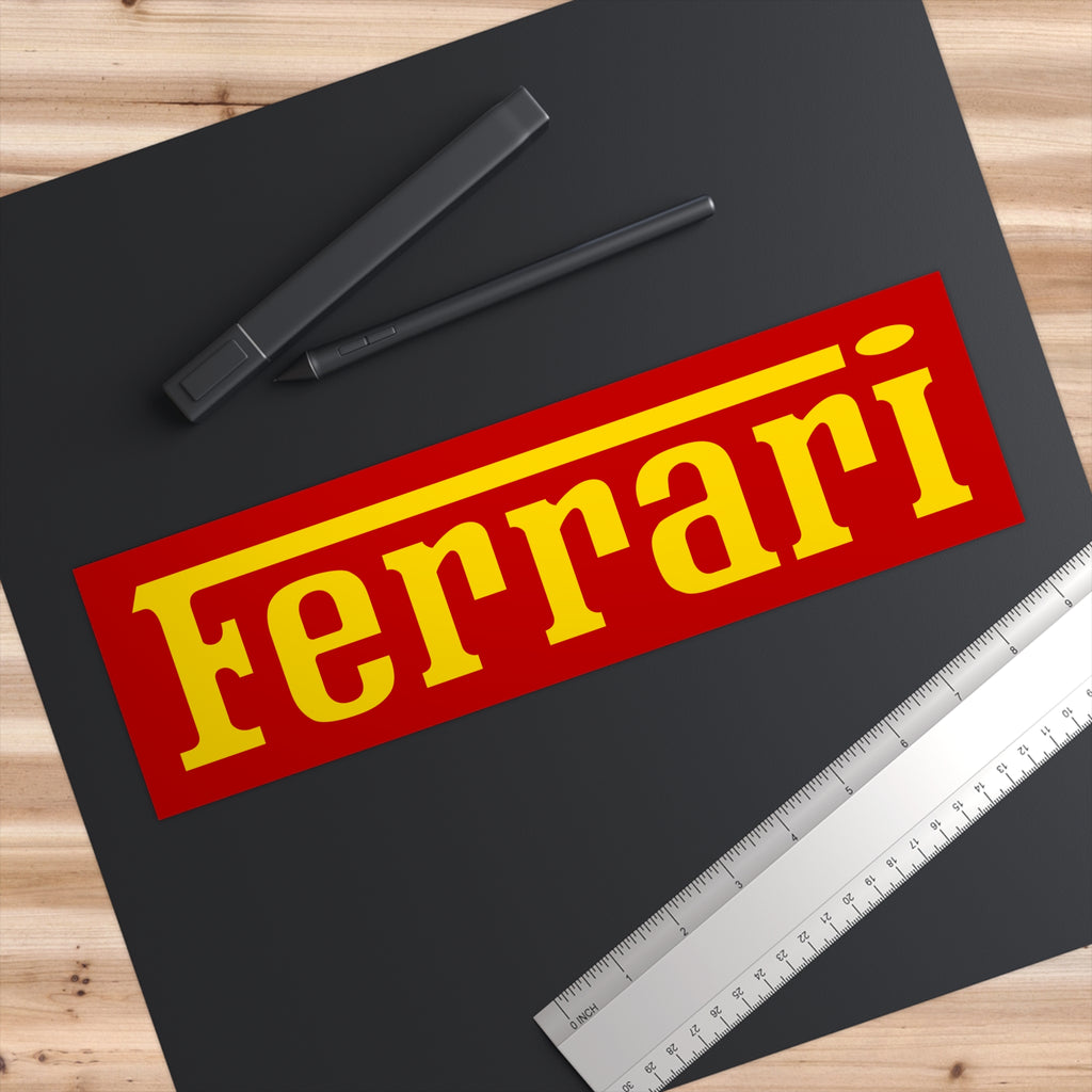 Ferrari Bumper Stickers