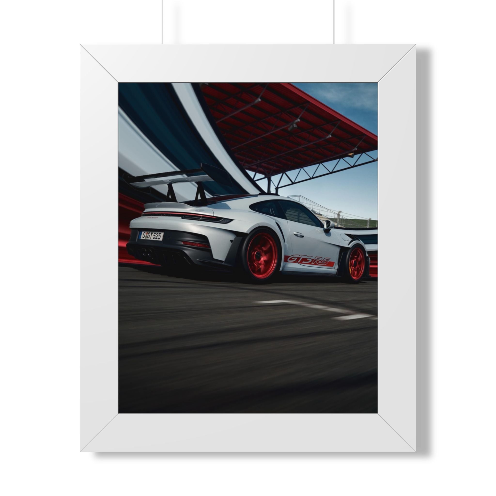 Porsche 911 (992) GT3 RS | Framed Poster