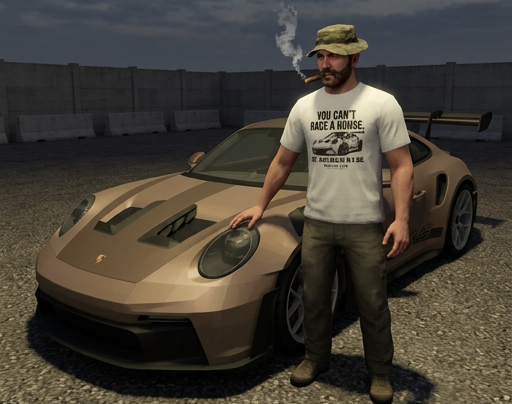 Cant Race A House Porsche banner