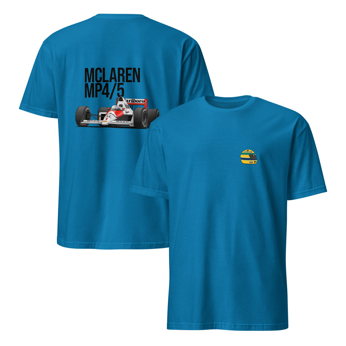 Ayrton Senna x Mclaren MP4/5 T-Shirt | Barcode Club